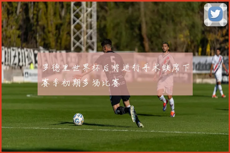 罗德里世界杯后将进行手术缺席下赛季初期多场比赛
